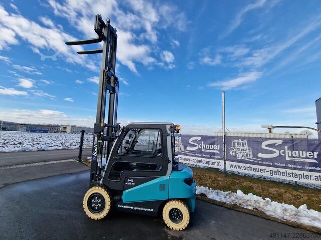 Electric 4-wheel forklift Baoli KBE 35 G1