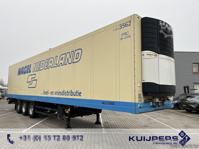 Kühl-/Tiefkühltransport Schmitz Cargobull SKO 24L COOL / Carrier Vector 1850 / BPW Drum /...