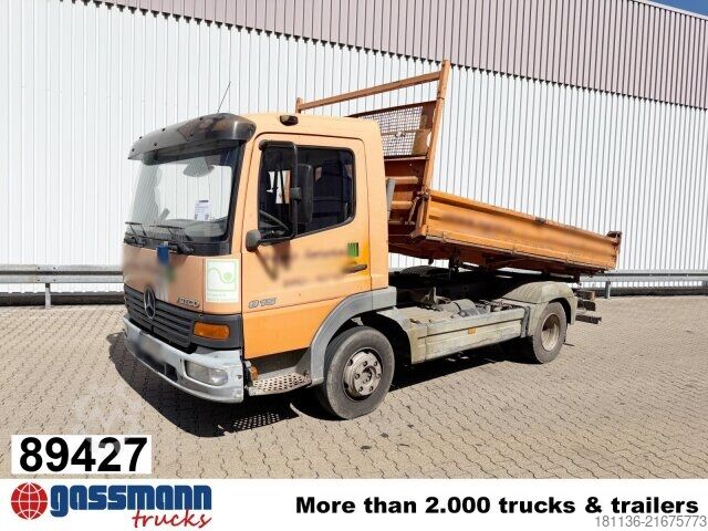Tipper van Mercedes-Benz Atego 815 K 4x2, 2x AHK