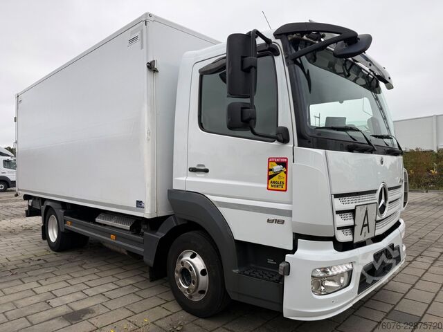 Box van MERCEDES-BENZ MB 818 L 5 m Koffer LBW 1t 2,5 t NL Klima Kamera