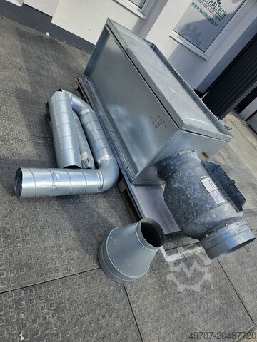Aktivkohle filter Absauganlage FAN ENGINEERING 0,55kw 1800m3/h fume extractor