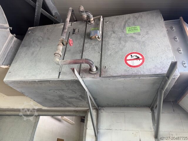 Spritzwand mit Zuluftgerät und Decke Schuko Fati - SR 200/25