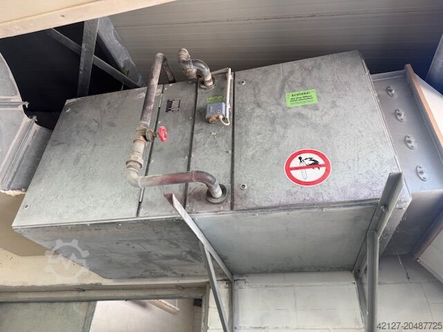 Spritzwand mit Zuluftgerät und Decke Schuko Fati - SR 200/25