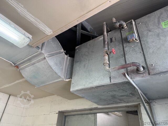 Spritzwand mit Zuluftgerät und Decke Schuko Fati - SR 200/25