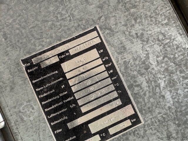 Spritzwand mit Zuluftgerät und Decke Schuko Fati - SR 200/25