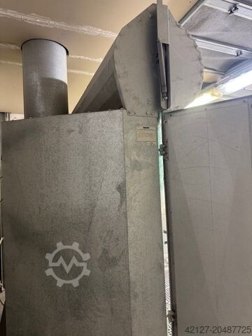 Spritzwand mit Zuluftgerät und Decke Schuko Fati - SR 200/25