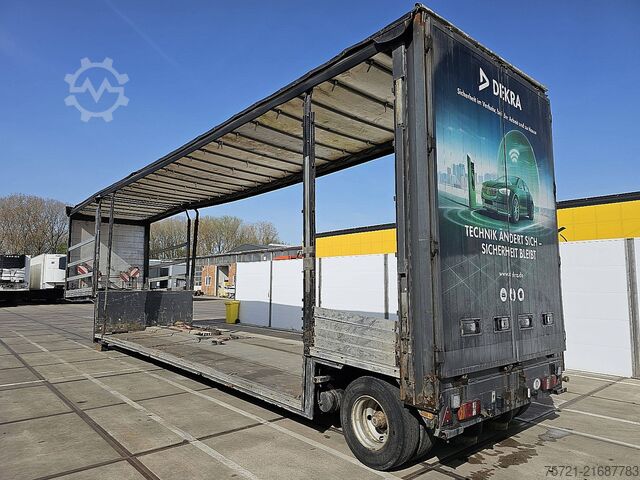 Low loader MEUSBURGER MPG-1 1 AXLE TRIDEC STEER