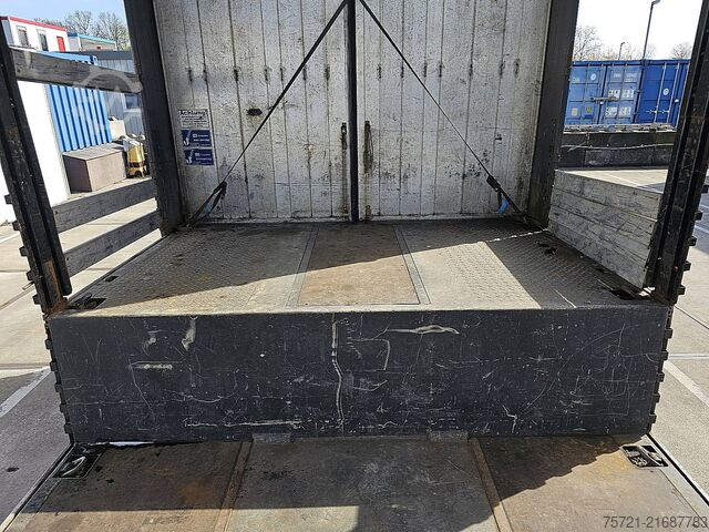 Low loader MEUSBURGER MPG-1 1 AXLE TRIDEC STEER