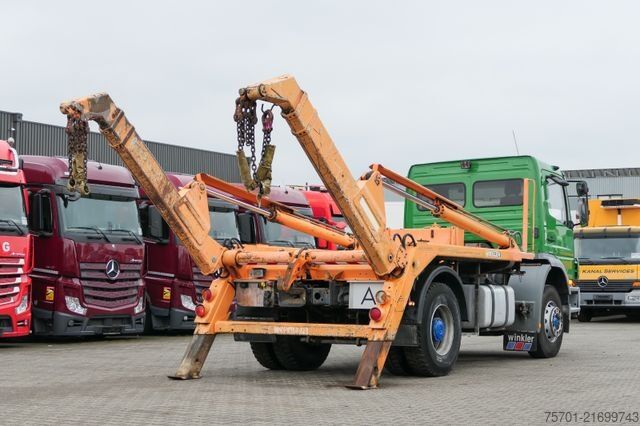 Absetzkipper LKW MERCEDES-BENZ 1828 Absetzkipper Meiller Blattgefedert