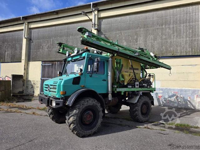 LKW-Fahrgestell UNIMOG U5000 4x4 Chassis, Standklima, 4374/45