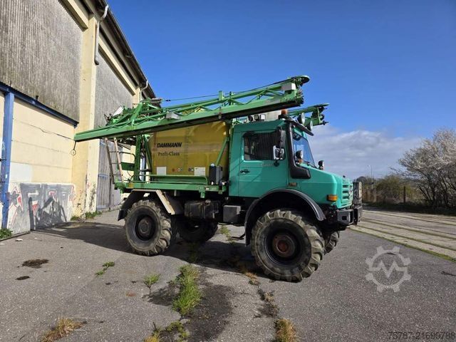 LKW-Fahrgestell UNIMOG U5000 4x4 Chassis, Standklima, 4374/45
