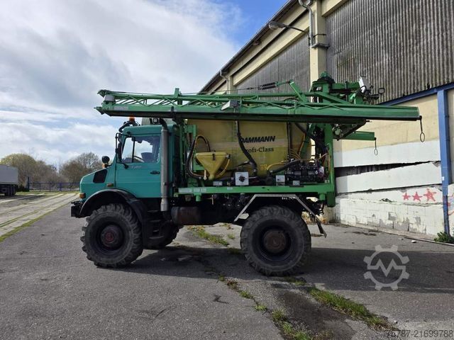 LKW-Fahrgestell UNIMOG U5000 4x4 Chassis, Standklima, 4374/45