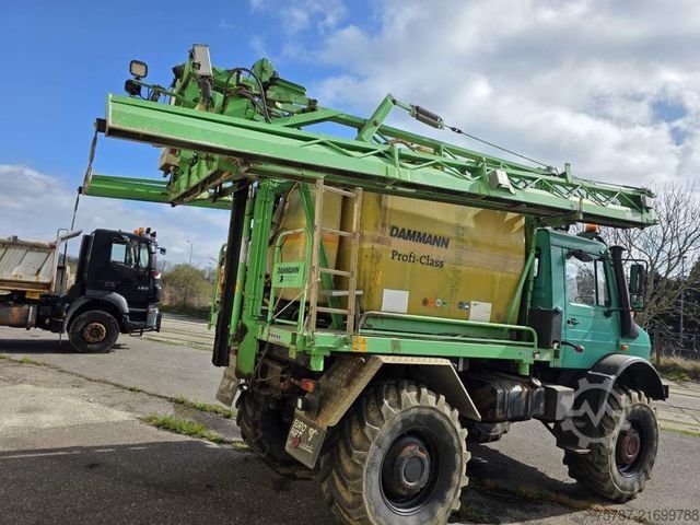 LKW-Fahrgestell UNIMOG U5000 4x4 Chassis, Standklima, 4374/45