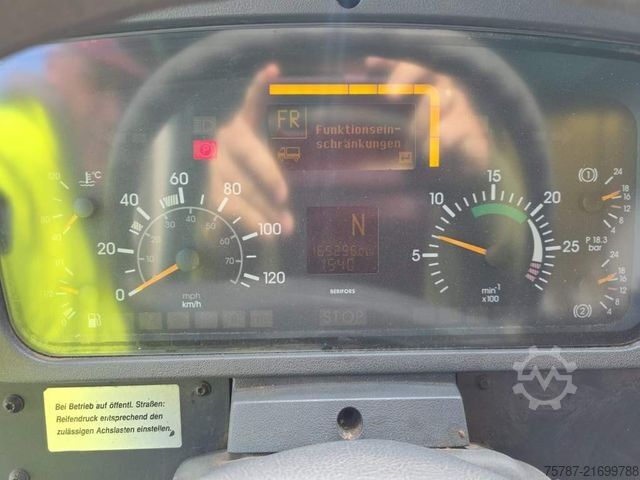 LKW-Fahrgestell UNIMOG U5000 4x4 Chassis, Standklima, 4374/45