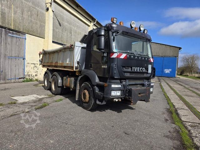 Dreiseitenkipper LKW IVECO AD260T45 6x4 3-Seitenkipper + Winterdienstvorr.