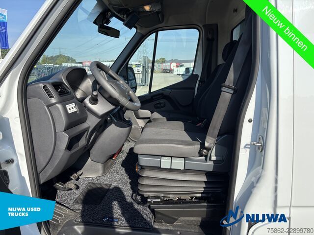 Chassis with cab Renault Master T35 165 BE-Combi + Laadklep