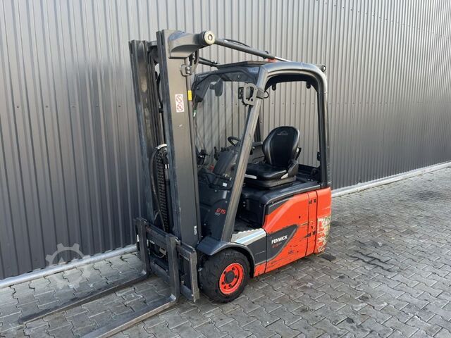 Electric 3-wheel forklift Linde E 15-02