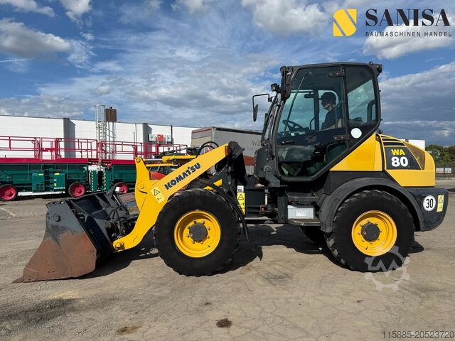 Wheel loader Komatsu WA 80-5/4.1 Schaufel/Paletten Gabel/4397