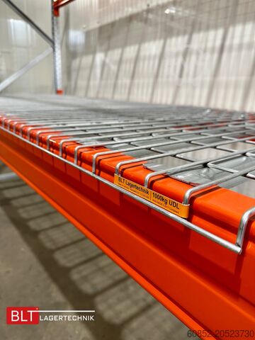 Palette Auflagegitter für Palettenregale 270x110 cm ,1000kg pro Gitter , 3-Teilig