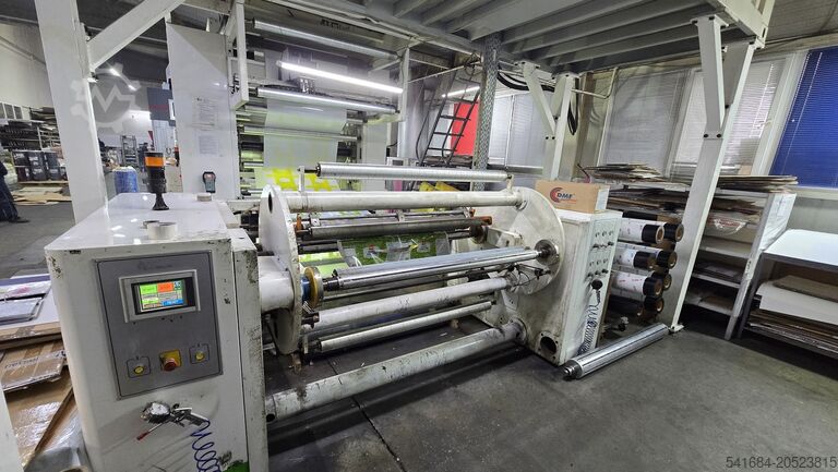 Flexographic printing machine BIELLONI TELIA 8 FSC GEARLESS