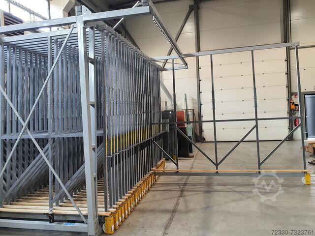 Glass pull-out rack , stand EXPOGLASS® D80-30