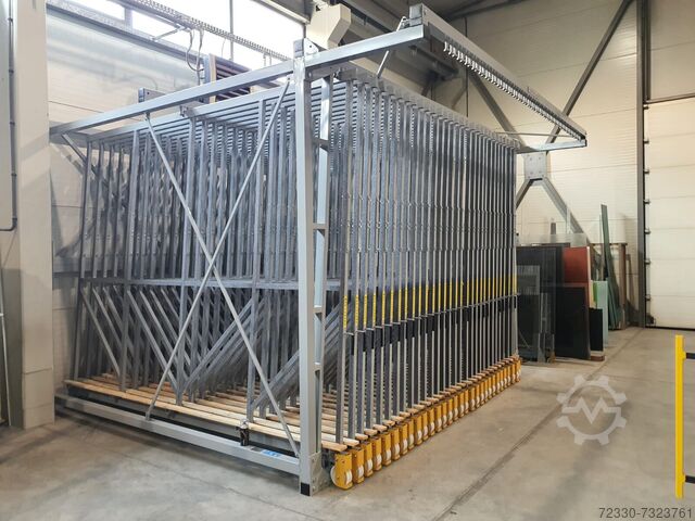 Glass pull-out rack , stand EXPOGLASS® D80-30