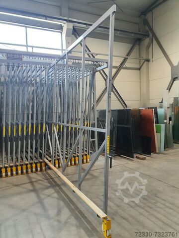Glass pull-out rack , stand EXPOGLASS® D80-30