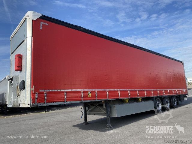 Open semitrailer with tarp Schmitz Cargobull Semitrailer Curtainsider Standard