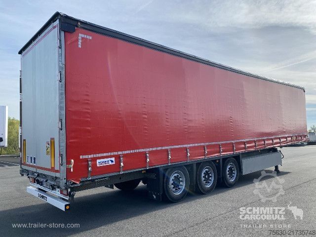 Open semitrailer with tarp Schmitz Cargobull Semitrailer Curtainsider Standard