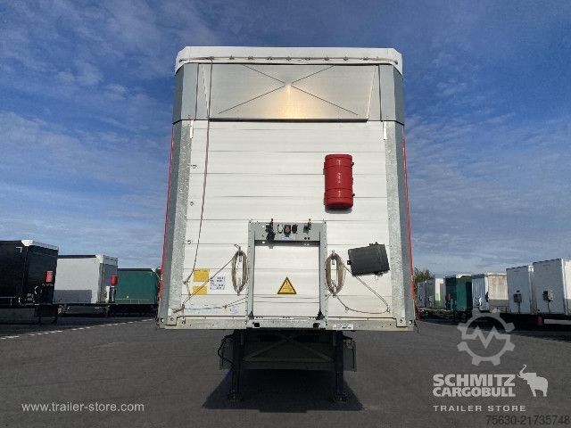 Open semitrailer with tarp Schmitz Cargobull Semitrailer Curtainsider Standard