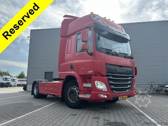Standard tractor DAF CF 410 FT Space Cab / 735 dkm / Smart Tacho V2 ...