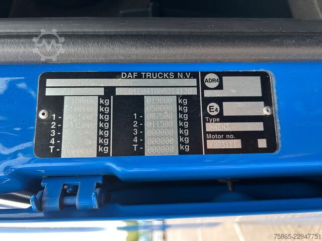 Volume tractor DAF XF 450 FT SC / 849 dkm / Tacho V2 / 2 Tanks / N...