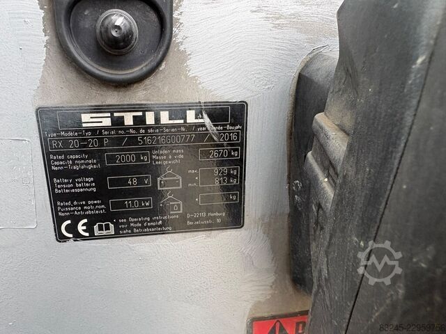 VS-23126 Electric duplex forklift Still RX20-20p STILL RX20-20p