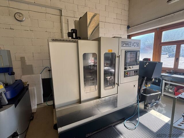 Vertikales Bearbeitungszentrum Spinner VC750