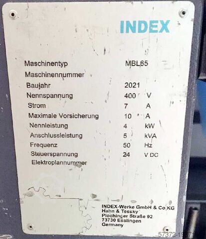 Bar Loader Index MBL65.4200