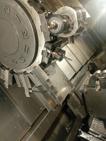 CNC turning and milling center HYUNDAI KIA SKT400LMC