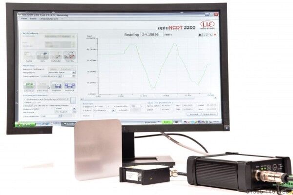 Laser triangulation sensor system Micro Epsilon ILD2200-50