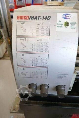 Leit-/Zugspindeldrehmaschine EMCO Emcomat 14 D