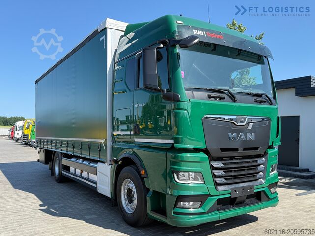 Truck with tarpaulin MAN 18.470 / 19 PALLETS / NEW MODEL