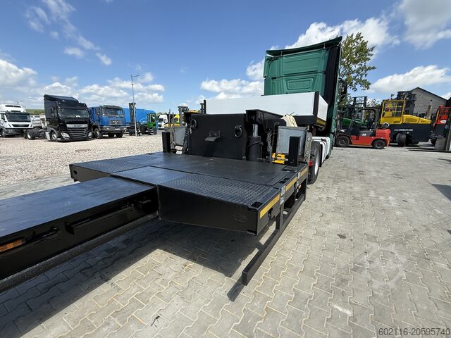 Low-bed semi-trailer for transporting construction machinery FAYMONVILLE FAYMONVILLE STZ-6WAU – 6 AXLES – 92.2GVW