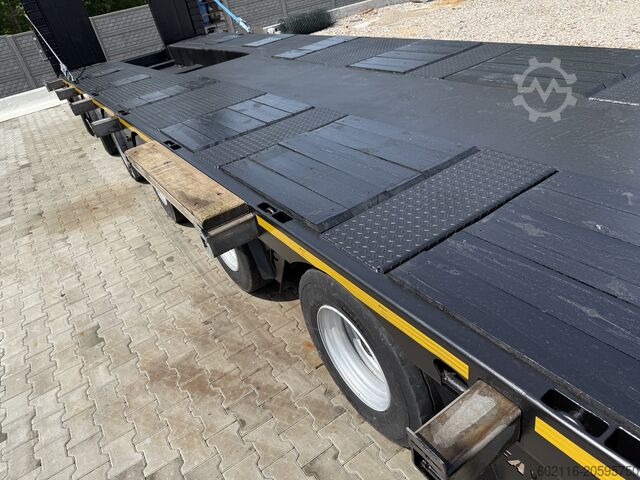 Low-bed semi-trailer for transporting construction machinery FAYMONVILLE FAYMONVILLE STZ-6WAU β 6 AXLES β 92.2GVW