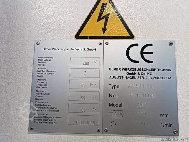 Surface grinding machine Reinecker RS500 +robot