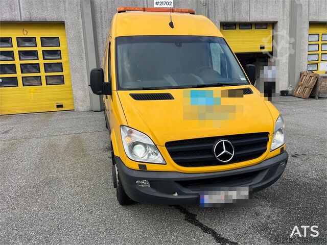Panel van Mercedes-Benz Sprinter 519 cdi Rørinspeksjonsbil