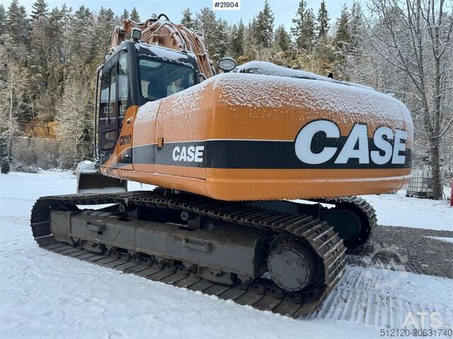 Crawler excavator CASE CX210 Tracked Excavator w/ Tilt and Grading Bucket