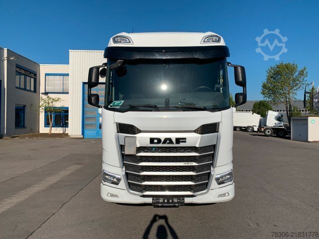 Roll-off tipper truck DAF FAN XF 480 VDL Abrollkipper