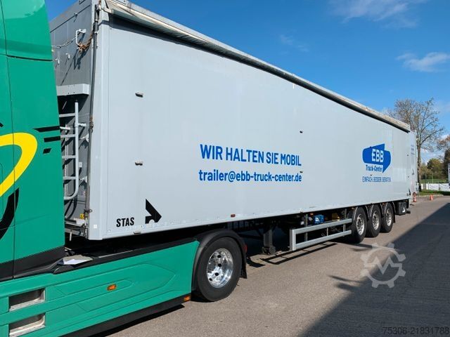 Walking floor semitrailer STAS bioSTAR 90,6 cbm