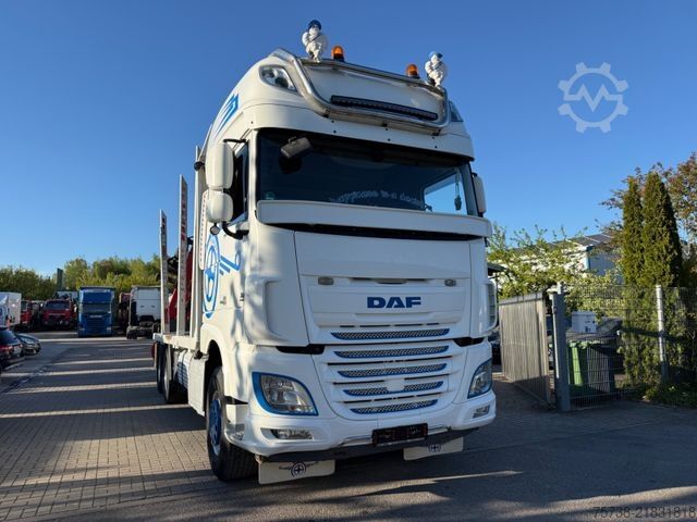 Logging truck DAF XF510 6X4/INTARDER/Kran Palfinger Epsilon M13Z