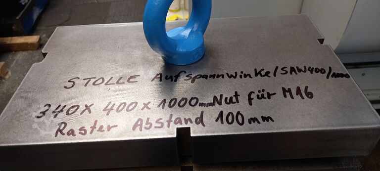 Clamping angle TOS - STOLLE Guss Aufspannwinkel Groß und Kleine