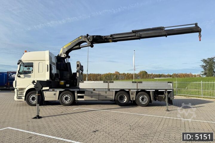 Crane truck DAF CF 530 SC, Euro 6, Palfinger PK76002-EH / 76 TM...