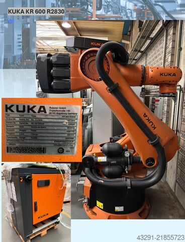 Industrial robot KUKA KR 600 R2830 (50 Betriebsstunden)